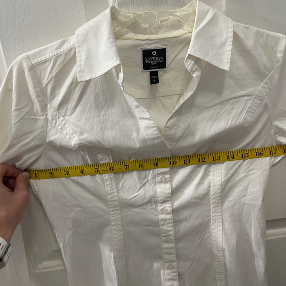 Express essential button up shirt - Picture 4 of 5
